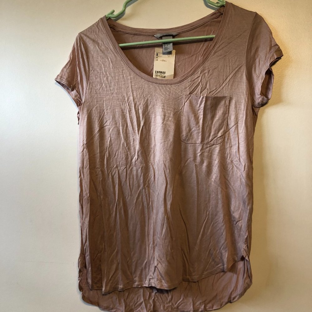 Pink Flowy Shirt